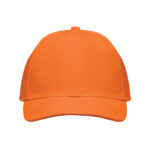 Baseball cap 6 panels 260g/m² Orange von oben