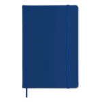 DIN A6 Notizbuch, liniert Blau als Werbeartikel mit Logodruck