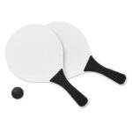 Beachball Spiel Schwarz, Rückansicht
