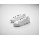 Sneakers aus PU Gr. 39, Detailaufnahme des Materials