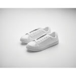Sneakers aus PU Gr. 40, Detailaufnahme des Materials