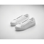 Sneakers aus PU Gr. 45, Detailaufnahme des Materials