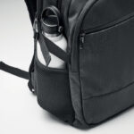 Laptop-Rucksack 600D RPET, Detailaufnahme des Materials