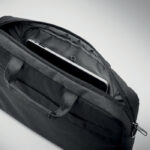 Laptop-Rucksack 600D RPET, geöffnet dargestellt