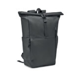 Rolltop-Rucksack 300D RPET als Werbeartikel mit Logodruck