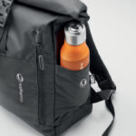 Rolltop-Rucksack 300D RPET von oben