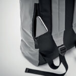 Reflektierender Rucksack, Rückansicht