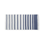 SEAQUAL® Hamamtuch 70x140cm Blau, geöffnet dargestellt