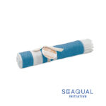SEAQUAL® Hamamtuch 70x140cm Blau als Werbeartikel mit Logodruck