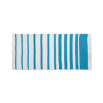 SEAQUAL® Hamamtuch 70x140cm Blau, geöffnet dargestellt
