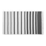 SEAQUAL® Hamamtuch 100x170 Grau, geöffnet dargestellt