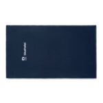 SEAQUAL® Handtuch 100x170cm Blau mit markiertem Druckbereich für Ihr Logo