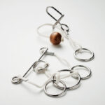 Geduldsspiele-Set, Detailaufnahme des Materials