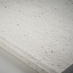 DIN A5 Notizbuch Samenpapier, Detailaufnahme des Materials