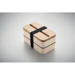 Lunchbox PP Braun, Detailaufnahme des Materials