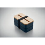 Lunchbox PP Blau, Detailaufnahme des Materials