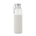 Flasche recyceltes Glas 500 ml Braun, Rückansicht