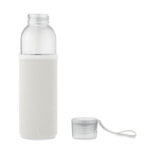 Flasche recyceltes Glas 500 ml Braun, Seitenansicht