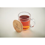 Becher recyceltes Glas 300 ml von oben