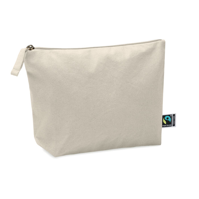 Kosmetiktasche Fairtrade 180gr Kosmetiktasche Fairtrade 180gr als Werbeartikel mit Logodruck