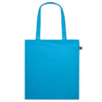 Einkaufstasche Fairtrade 140g Blau, Rückansicht