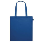 Einkaufstasche Fairtrade 140g Blau, Rückansicht