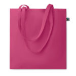 Einkaufstasche Fairtrade 140g Rosa als Werbeartikel mit Logodruck