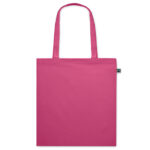 Einkaufstasche Fairtrade 140g Rosa, Rückansicht