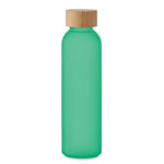 Glasflasche 500 ml Gruen als Werbeartikel mit Logodruck