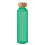 Glasflasche 500 ml Gruen, Seitenansicht