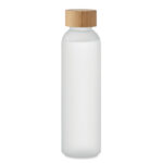 Glasflasche 500 ml Weiß, Seitenansicht