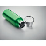 Doppelwandige Flasche 500 ml Gruen, Detailaufnahme des Materials