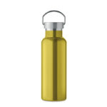 Doppelwandige Flasche 500 ml Gruen, Rückansicht