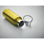 Doppelwandige Flasche 500 ml Gruen, Detailaufnahme des Materials