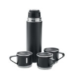 Flasche und Becher-Set 4tlg., geöffnet dargestellt