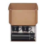 Flasche und Becher-Set 4tlg. – Vorderansicht