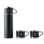 Flasche und Becher-Set 4tlg., Seitenansicht