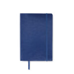 DIN A5 Notizbuch recycelt Blau von oben