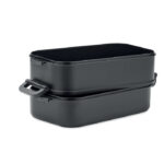 Lunchbox PP Schwarz, Rückansicht