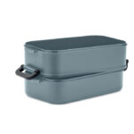 Lunchbox PP Blau, Rückansicht