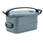 Lunchbox PP Blau, Seitenansicht