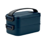 Lunchbox PP Blau als Werbeartikel mit Logodruck