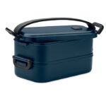 Lunchbox PP Blau, Seitenansicht