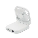 Powerbank mit Ventilator, geöffnet dargestellt