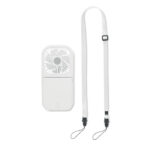 Powerbank mit Ventilator, Seitenansicht