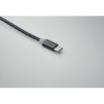 4in1 Ladekabel Typ-C Schwarz von oben