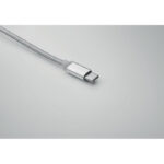 4in1 Ladekabel Typ-C Silber von oben