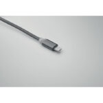 4in1 Ladekabel Typ-C Silber, Rückansicht