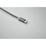 4in1 Ladekabel Typ-C Silber von oben