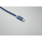 4in1 Ladekabel Typ-C Blau im praktischen Einsatz